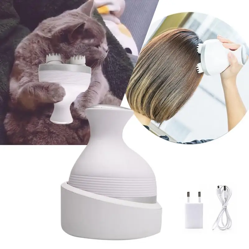 Pet Cat Small Claw Scalp Portable Massage Cat Waterproof Beauty Cat