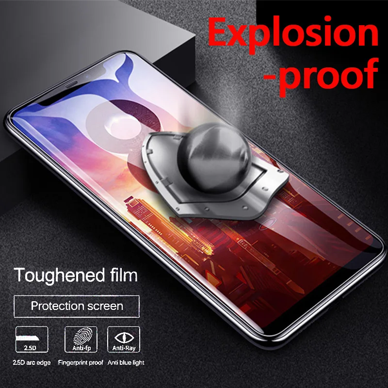 9D для xiaomi mi 8 lite закаленное стекло ksiomi pocophone F1 8se легкая защита экрана xiaomei F 1