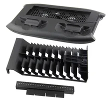 OSTENT USB зарядное устройство зарядная док-станция электростанция Вентилятор охлаждения кулер вертикальная подставка дисковое хранилище для Xbox One X консоль