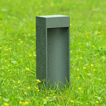 Светодиодный светильник для газона, уличный простой современный алюминиевый светильник, водонепроницаемый уличный светильник для виллы, сада, парка, дома