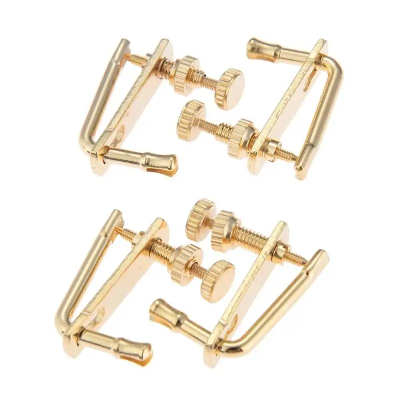 

4pcs 4/4 Violin Fine Tuner Spinner String Adjuster Copper Plating Screws For Violin Parts & Accessories