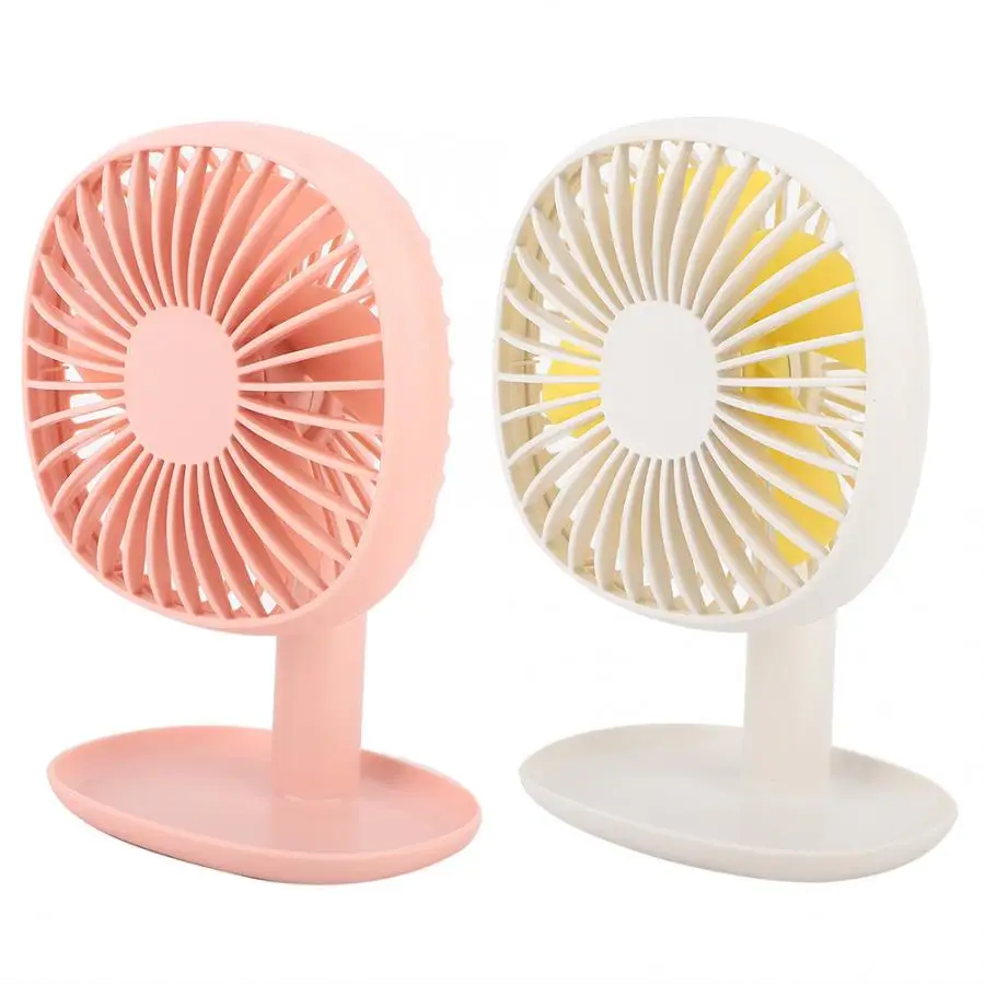 

1pc Usb Mini Adjustable Fan Electric Desktop Quiet Fans for Office Hand Fan ABS