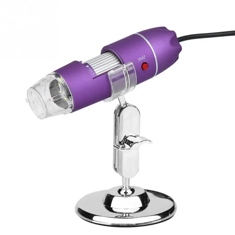 Цифровой микроскоп высокой четкости USB эндоскоп тестер кожи волосяной фолликул