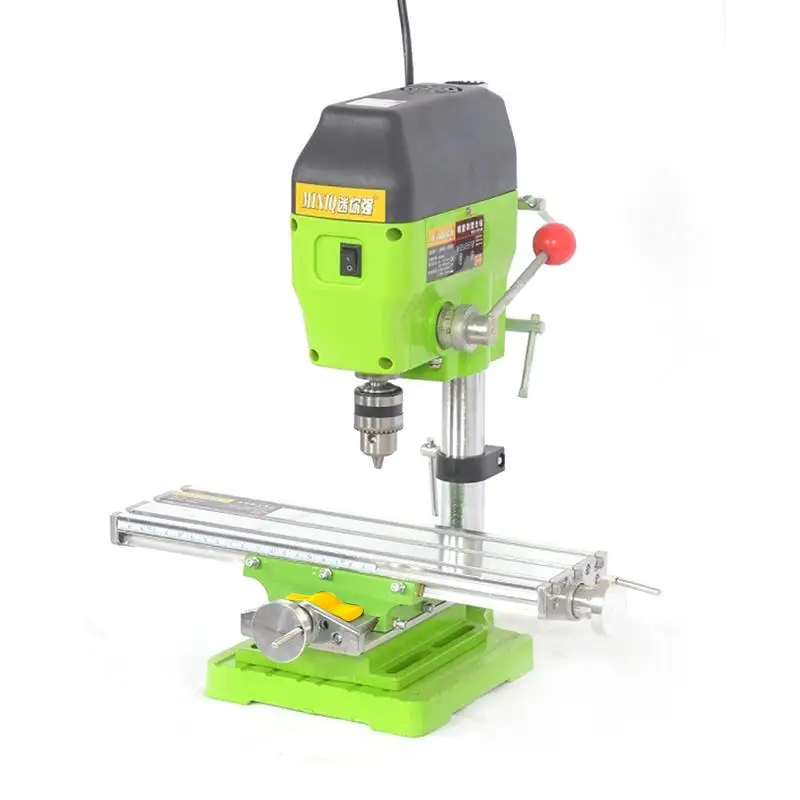 Upgraded Version 6330 Micro Multi-function Milling Machine Cross Slide DIY Drill Table Stand Mini Electric Drill Stand Bench