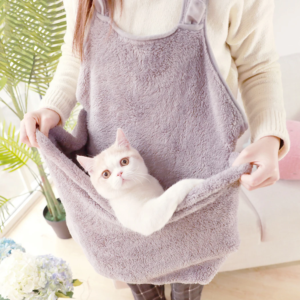 Multiple Function Cat Carrier Bag Soft Comfortable Cat Dog Sleeping Bag Apron Travel outdoor Cats Pet Supplies