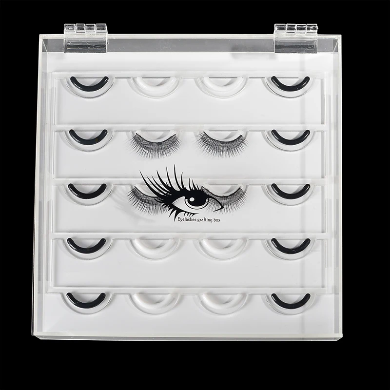 

Empty False Eyelash Care Storage Case Box Container Holder Compartment Tool