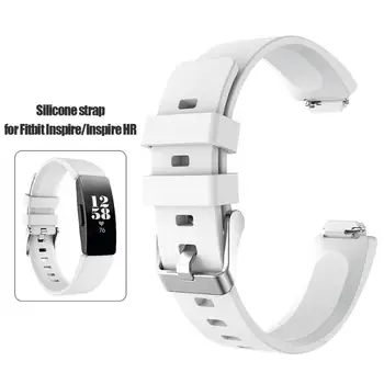 

Silicone Wristband Bracelet Band for Fitbit Inspire Replacement Wrist Strap for Fitbit Inspire/Inspire HR Smartband Accessories