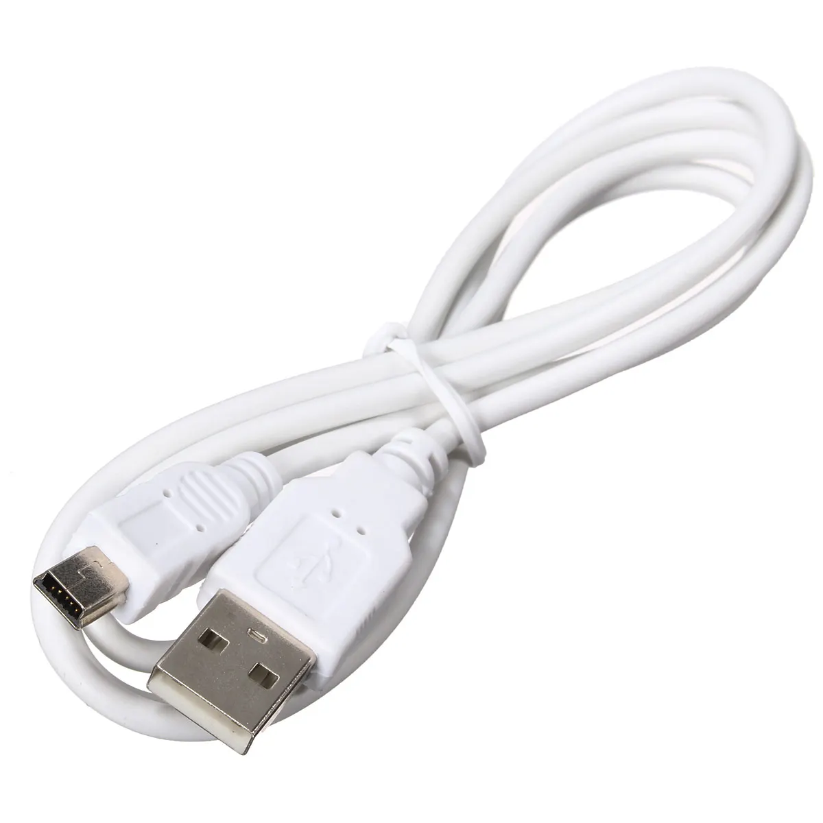 

CLAITE 1m MiNi USB to USB 2.0 Data Sync Charge Cable for MP3 MP4 MP5 GPS Camera Mobile Cell Phone Cable White
