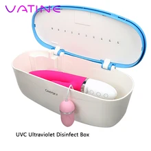 VATINE for Sex Toys UV Disinfection Box Adult Product Sterilization and Disinfection for Vibrators Eggs Dildo Masturbator Device