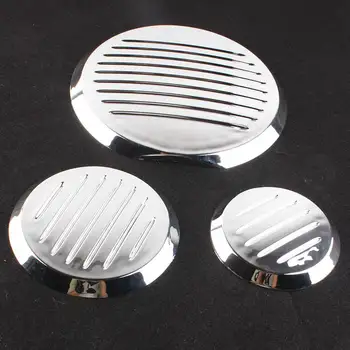 

For Honda VTX1800 2002-2008 VTX1300 2003-2009 Motorcycle Engine Cover Insert Set Chrome