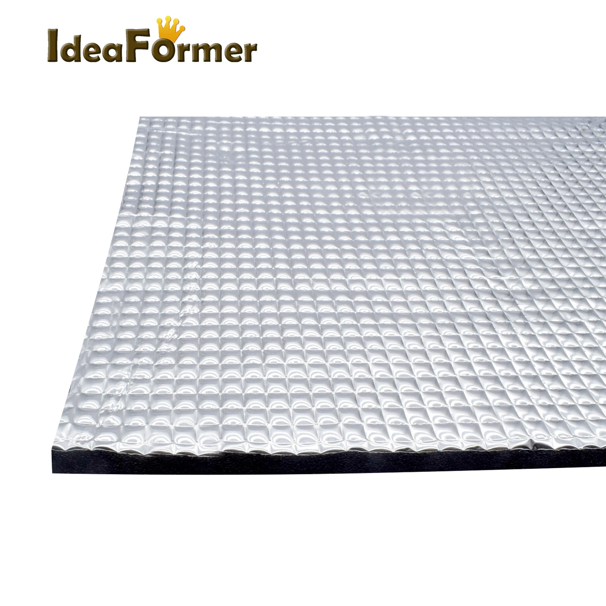 

1pc Heat Insulation Cotton 200mm/300mm Foil Self-adhesive Insulation Cotton 10mm Thickness 3D Printer Heating Bed Sticker