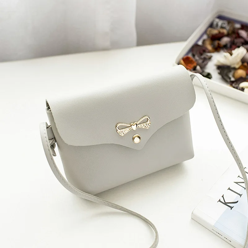 

2019 Small Bag Woman Mini- Mobile Phone Single Shoulder Satchel Small Change Package Mobile Phone Bag Panelled China Casual B266