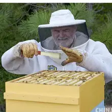 Нож пасечный из нержавеющей стали, полукрасный, плоский, свиной хвост, нож для гибки, Многоцелевой Скребок для пчел