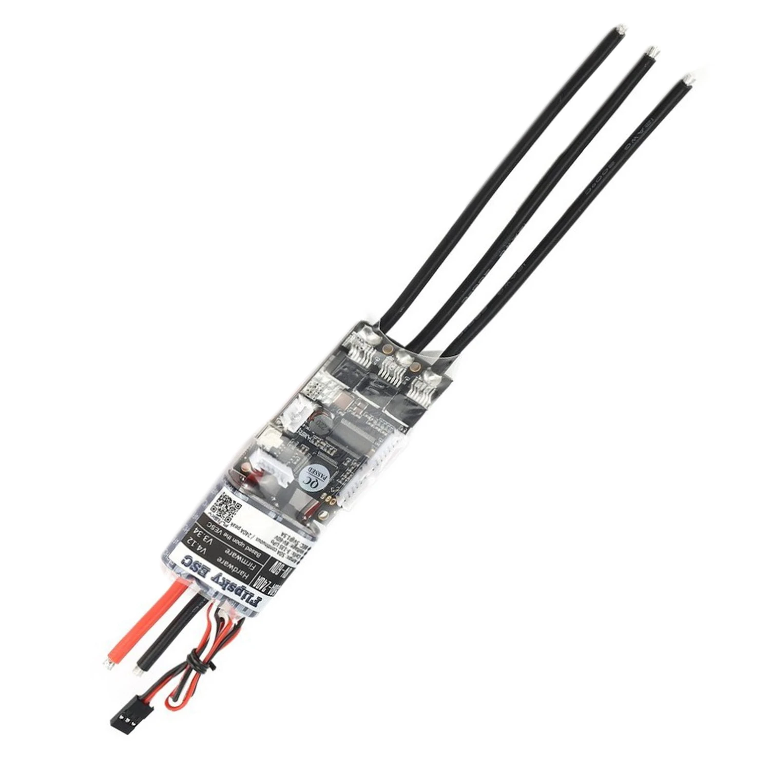 

HGLTECH 50A V4.12 Esc Electronic Speed Control For Electric Skateboard Rc Car Boat E-Bike E-Scooter Robot