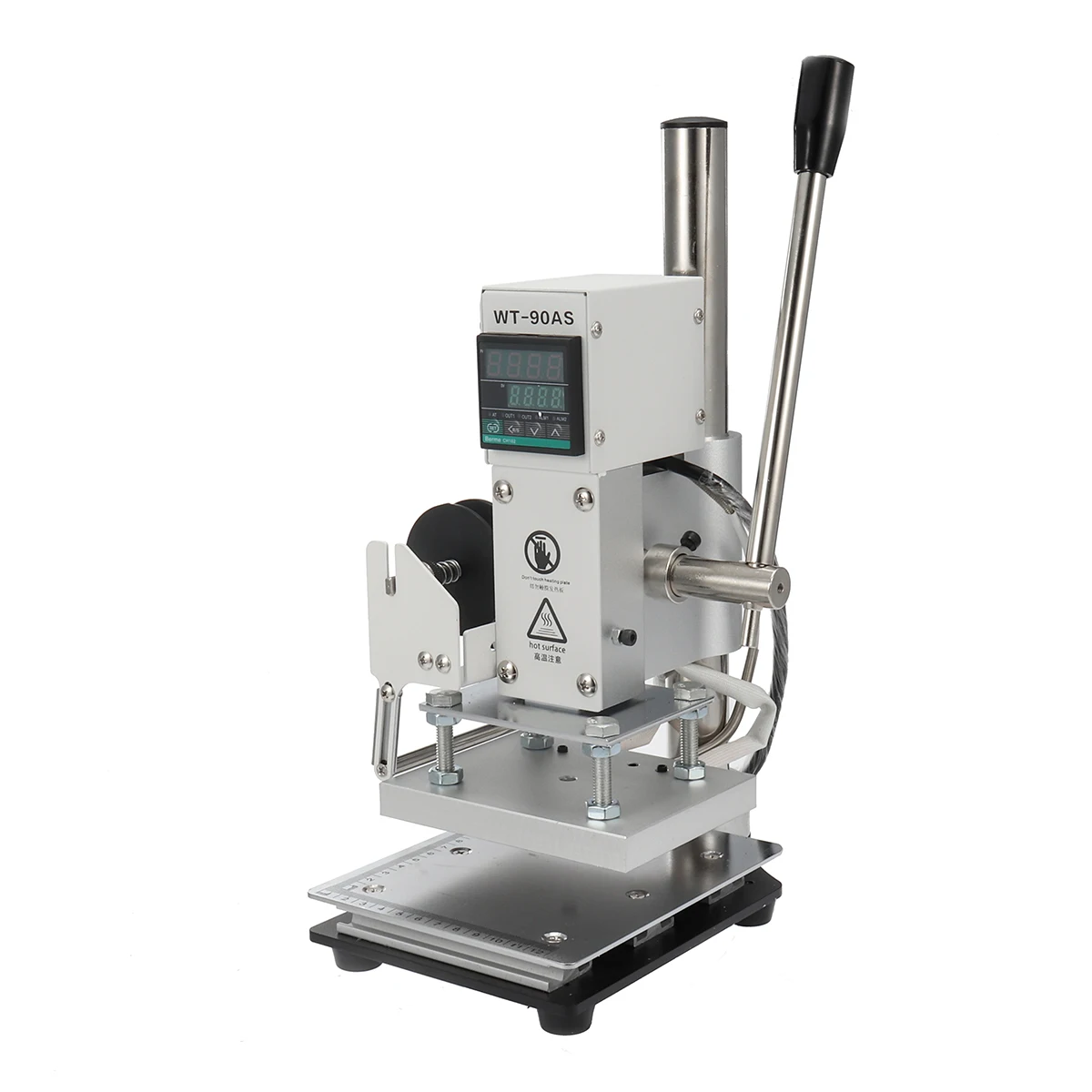 

Electric Embosser Machine DIY Figure Hot foil Embossing Stamping Machine Leather Embossing Printing Logo Bronzing Embossing