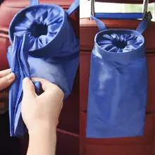 Портативный транспорт автомобиль машина мусорный мешок Ткань Оксфорд автокресло сзади висит для мусора сумка организатор чистой стайлинга автомобилей