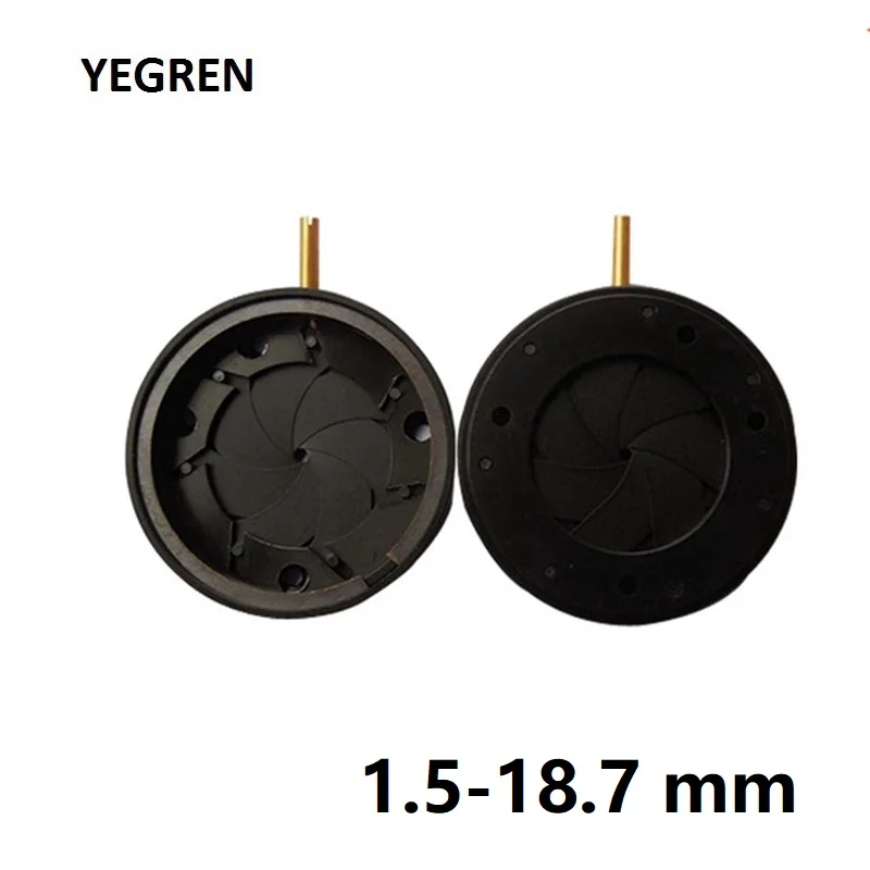  1.5-18.7 mm Aperture Diameter Zoom Iris Diaphragm Aperture Condenser for Microscope Camera CCTV Len - 32993387940