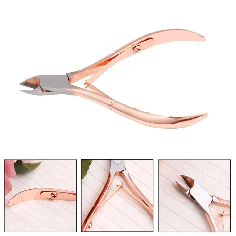 

BellyLady Portable Professional Stainless Steel Nail Art Cuticle Nipper Cutter Clipper Manicure Pedicure Tools Nail Scissors