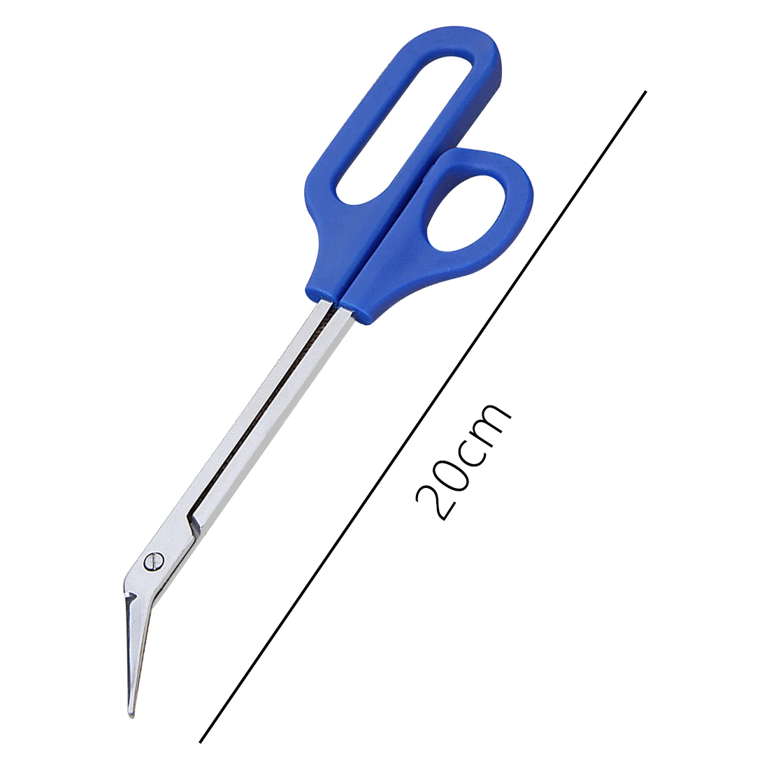 

20cm Long Reach Easy Grip Toe Nail Toenail Scissor Trimmer for Disabled Cutter Clipper Manicure Pedicure Trim Chiropody