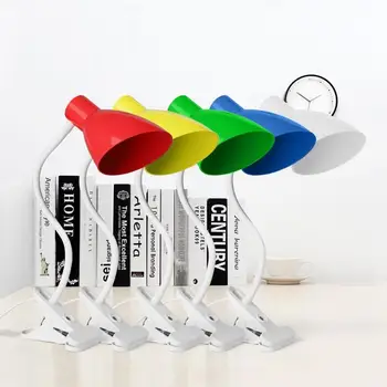 

Universal E26/E27 Lamp Base AC 110-220V LED Desk Lamp Light Bulb Socket Holder Reading Lamp Flexible Clip Holder