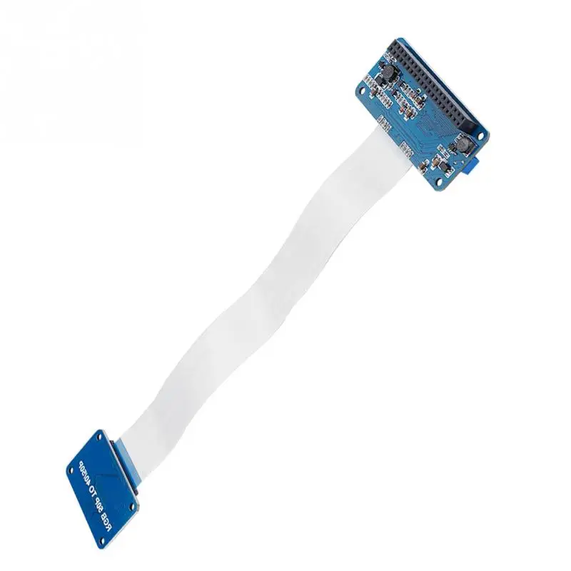 

RGB LCD Driver Board Kit DPI Driver 50Pin to 40Pin Adapter Board For Raspberry Pi and Raspbian OS