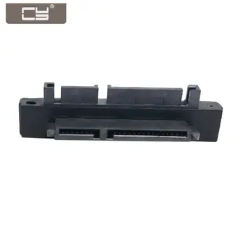 

CY Extension Convertor Adapter SATA 22Pin 7+15 Male to SATA 22P Female 90 Degree Right Angled