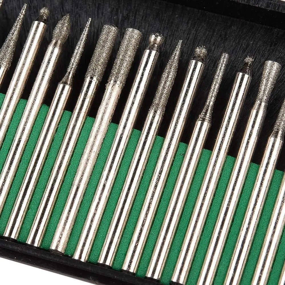 Роторный комплект керамики стекло инструмент DIY Diamond 30 шт./компл. f. ДРЕЛЬ Dremel бит