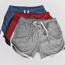 Мужские спортивные шорты для тренировок и бега, повседневные брюки для бега, повседневные летние шорты для мужчин, быстросохнущие шорты