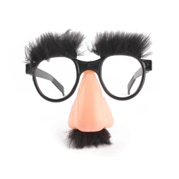 

Halloween Tricky Decorative Big Nose Funny Glasses Toys Party Bar Funny Gags Jokes Accessory Prop Kids Adult Festival Gift Toy