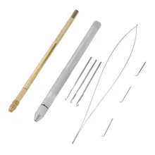 Алюминий крючком подключение вентиляции защелка тянущий крюк иглы и держатели