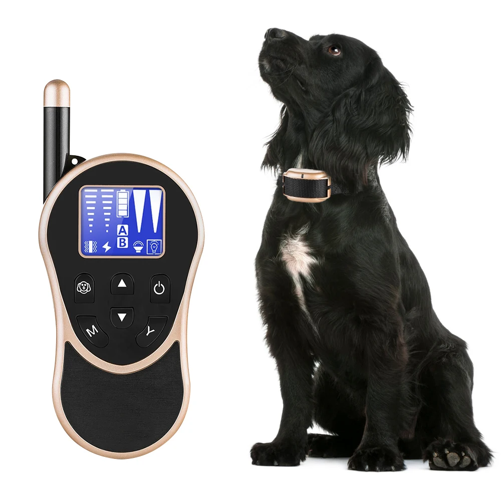 Electric Dog Training Collar Dog Anti Bark Training Electric Shock