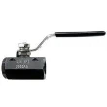 3/" NPT Женский полный порт шарик из углеродистой стали клапан давления 3000 PSI WOG