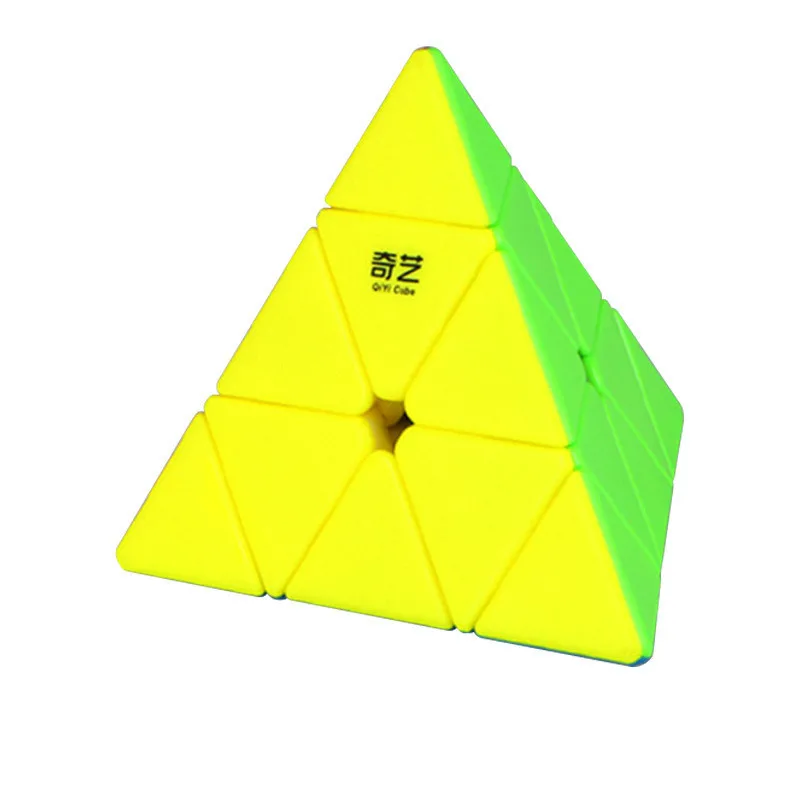 

Qi Yi Triangle Pyramid 3 Stage Magic Cube Pyramid Rubiks Magic Cube Puzzle Early Learning Educational Toys For Children Gift