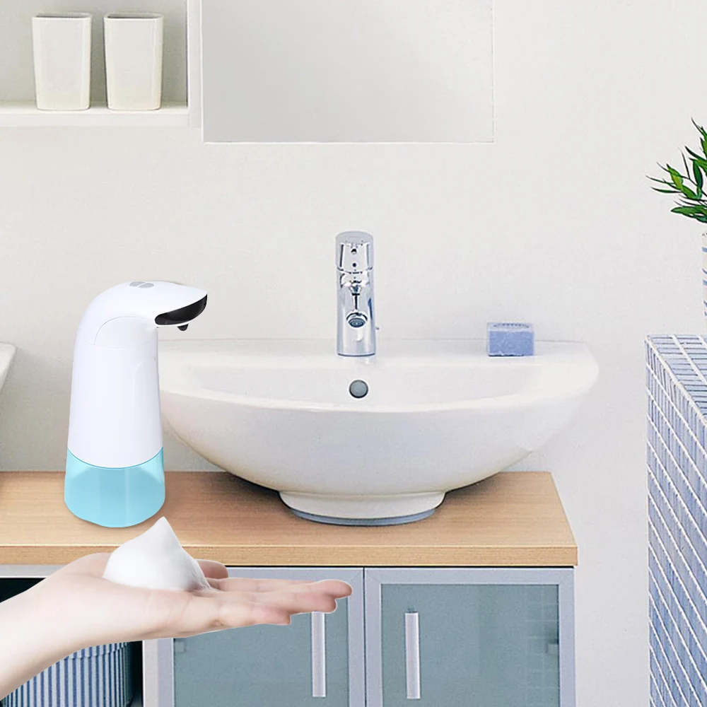 

New 280ml Infrared Sensing Automatic Soap Dispenser Machine Touchless Soap Auto Dispenser Replaceable Soap For Bathroom Kitchen