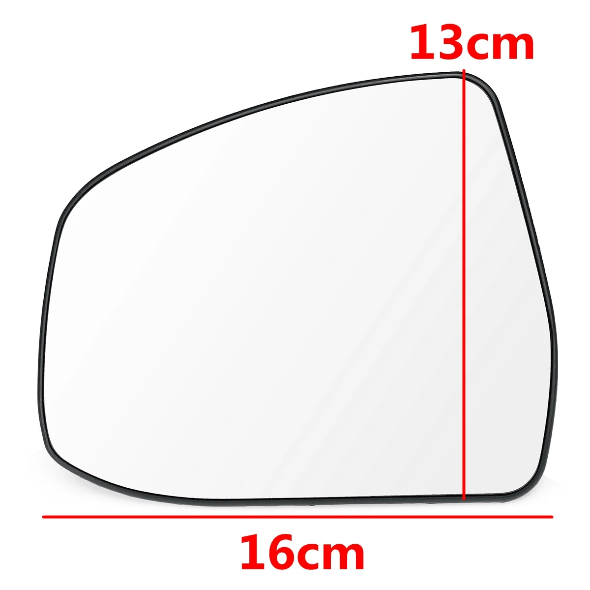 FORD RANGER CONVEX LEFT SIDE CLIP ON NEW REPLACEMENT WING MIRROR GLASS 2011