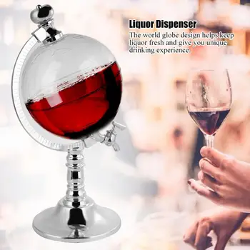 

Unique World Globe Liquor Dispenser Beer Wine Beverage Storage Home Bar Beer Liquid Drinking Dispenser Machine Tool