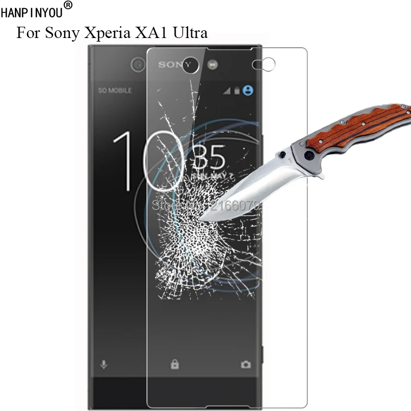 Закаленное стекло 9H 2.5D для Sony Xperia XA1 Ultra XA1Ultra / Dual G3212 G3221 защитная пленка 6 0 дюйма 1