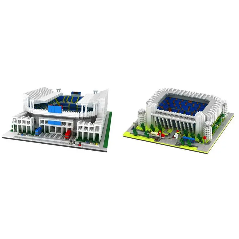 

Simulated Portuguese Particle Football Field Real Madrid Tiny puzzle Diamond Assembled Children's Toys