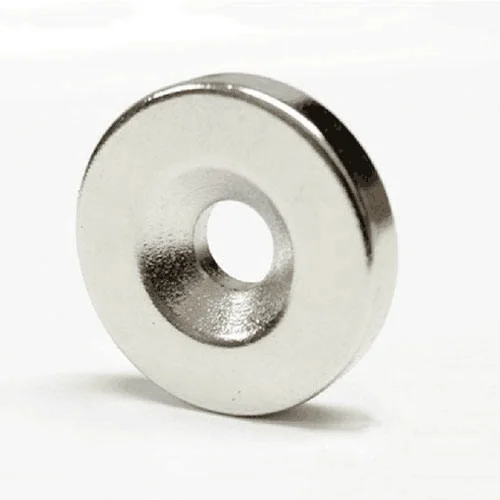 

2pcs/lot N38 circular Strong magnet diameter 40mm x10mm Hole 8mm D Countersunk NdFeB Magnet 40*10 mm Neodymium magnet