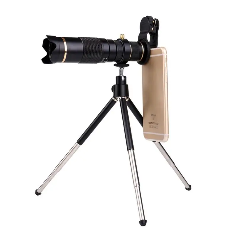 

Phone Camera Telephoto Lens Universal 23 Times Mobile Phone Telephoto Lens 4K Telescope