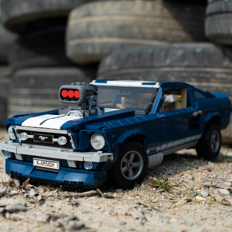 

Ford Mustang 21047 1684Pc Creator building Blocks compatible 10265 Toys for Children