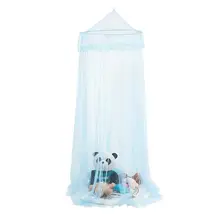 Купол москитная потолочная кровать для принцессы занавеска Европейский Простой пол москитная дверная сетка от комаров для детской кроватки