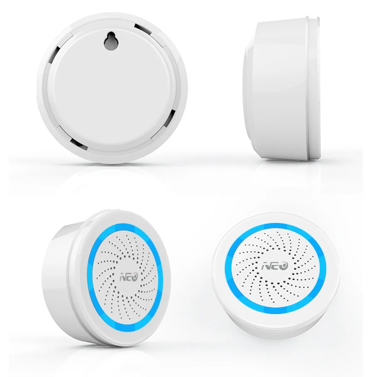 

NEO Z-Wave Sensor USB Siren Light Sound Alarm System Detector 500Series Security Protection Accessories Home Office 868.4MHz