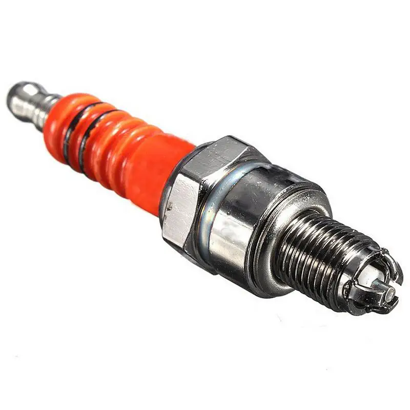 

1pc Motorcycle Sparking Plug Universal For 110CC Horizontal Engine & GY6125CC Stepless Variable Speed Engine