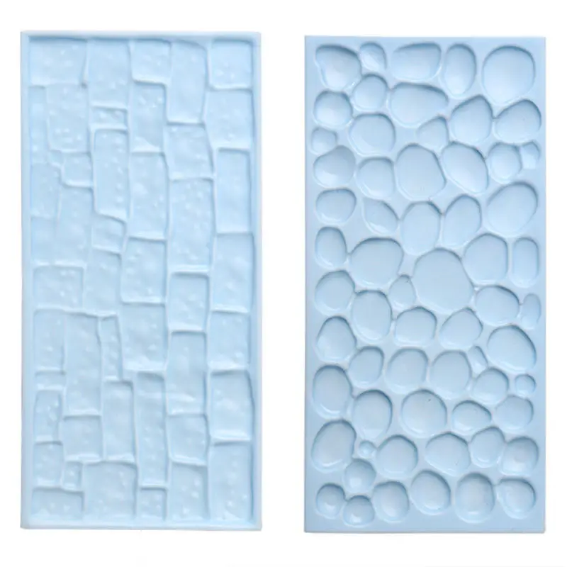 

Brick Pattern & Stone Wall Impression Mat Embossing Tool Mat Cake Decoration New