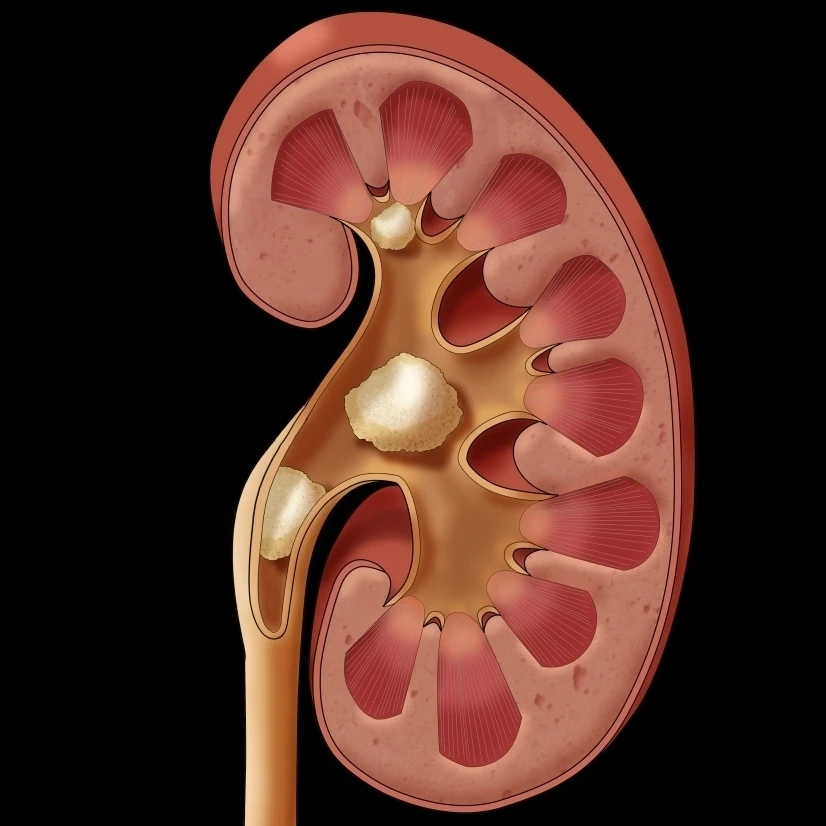 Renal Pelvic Stone Illustration Poster Print by Monica SchroederScience Source (24 x 36) | Дом и сад