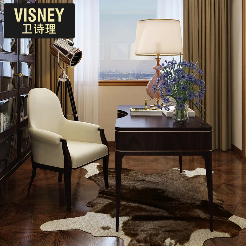 

modernChina escritorio office writing computer desk computadora de escritorio bilgisayar masasi Wooden escritorio muebles chic