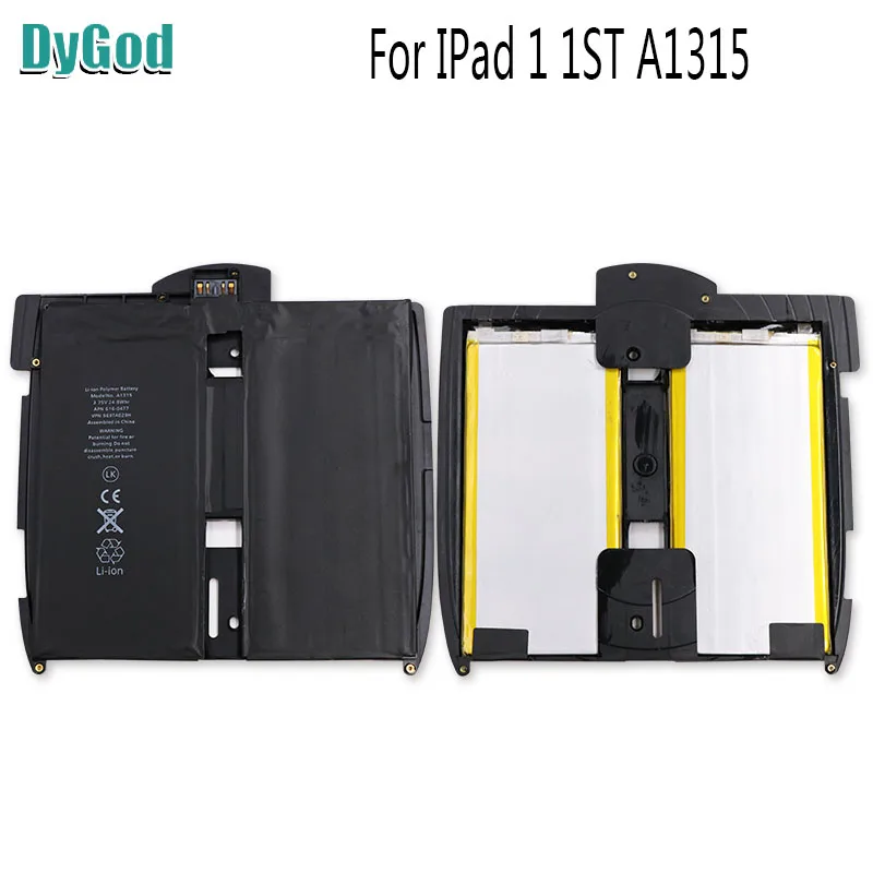 DyGod 5400 мАч для iPad 1 1 Экстрим запасная батарея для iPad 1 1st A1315 A1219 A1337 батареи для ноутбуков
