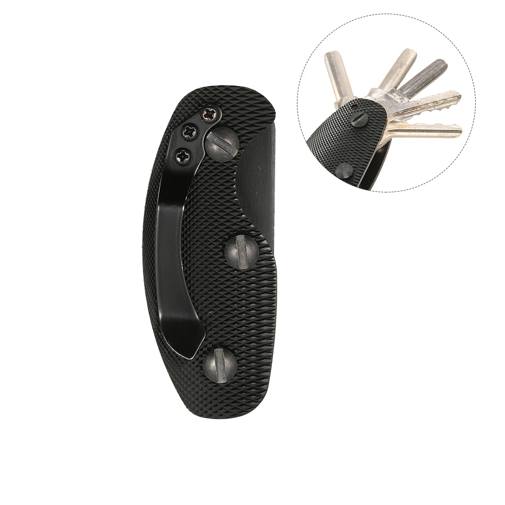

Compact Aluminum Alloy Key Holder Key Organizer Clip Folder Multi-Use EDC Pocket Tool Gear Outdoor Tools