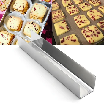 

Stainless Steel U Shape Non-Stick Cranberry Cookies Model Biscuit Mould Nonstick Cake Pans Cake Baking Mold